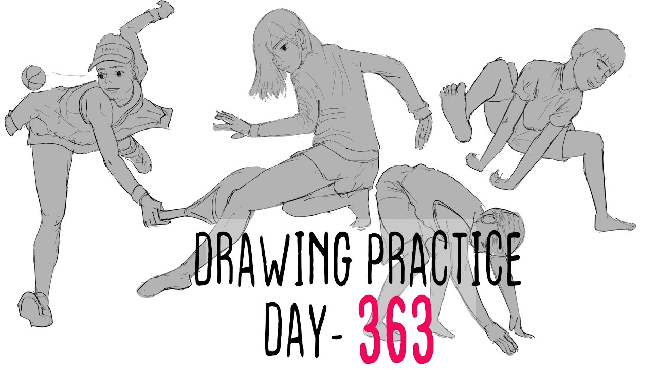 Daily Drawing Practice Part 363 - YouTube