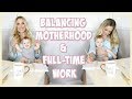 HOW I BALANCE WORKING FULL-TIME AS A NEW MOM | OLIVIA ZAPO