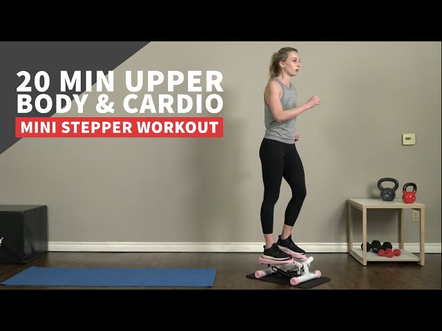 10 Min BEGINNER TABATA Mini Stepper Workout 
