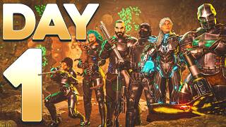 How 6 YouTubers Claimed Central Cave VS 1,000 Players! - Ark PvP