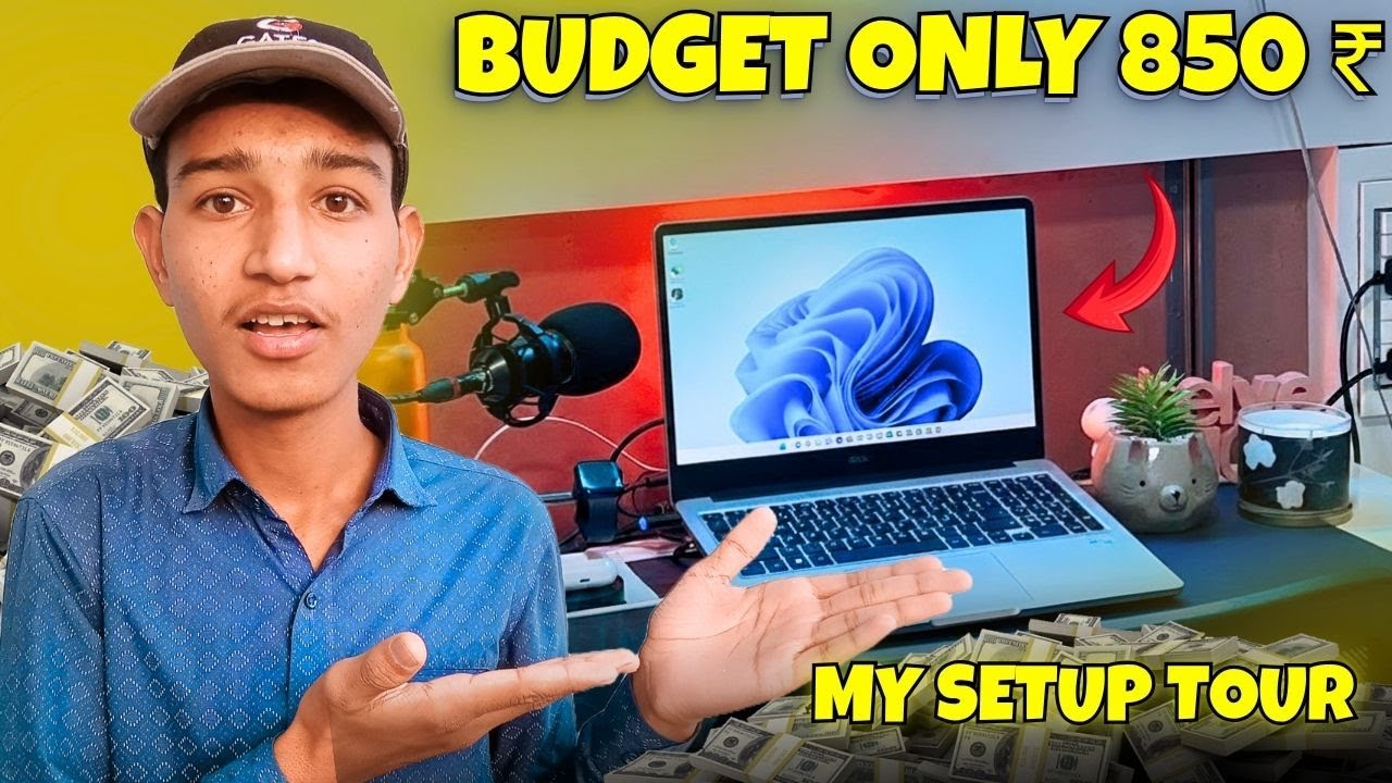 💻 My Desk Setup Review 2025 | Mouse, Lights & Accessories Full Setup Tour