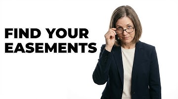 Where Are Easements Located On My Land Survey?