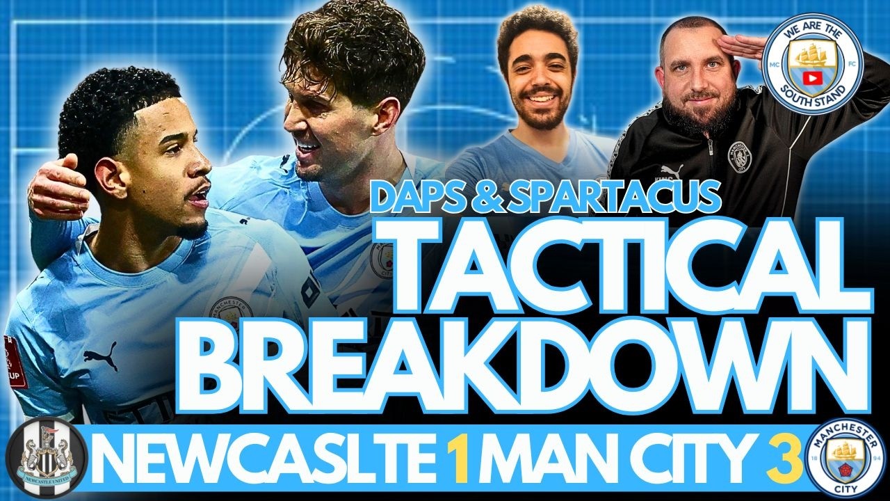 Newcastle 1-3 Man City Tactical Breakdown | How Savinho, Nunes, O'Reilly & Doku Destroyed Newcastle!