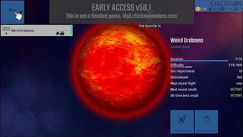 Tiến Nguyễn TV - (Early Access) Chicken Invaders Universe - Mission: Weird Drabness & ... #432