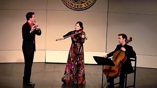 Haydn's Divertissement No. 2, Op. 100 for Flute, Violin and Cello