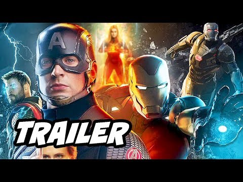 Avengers Endgame Teaser Trailer 2 - Extended Cinemacon Scene Breakdown