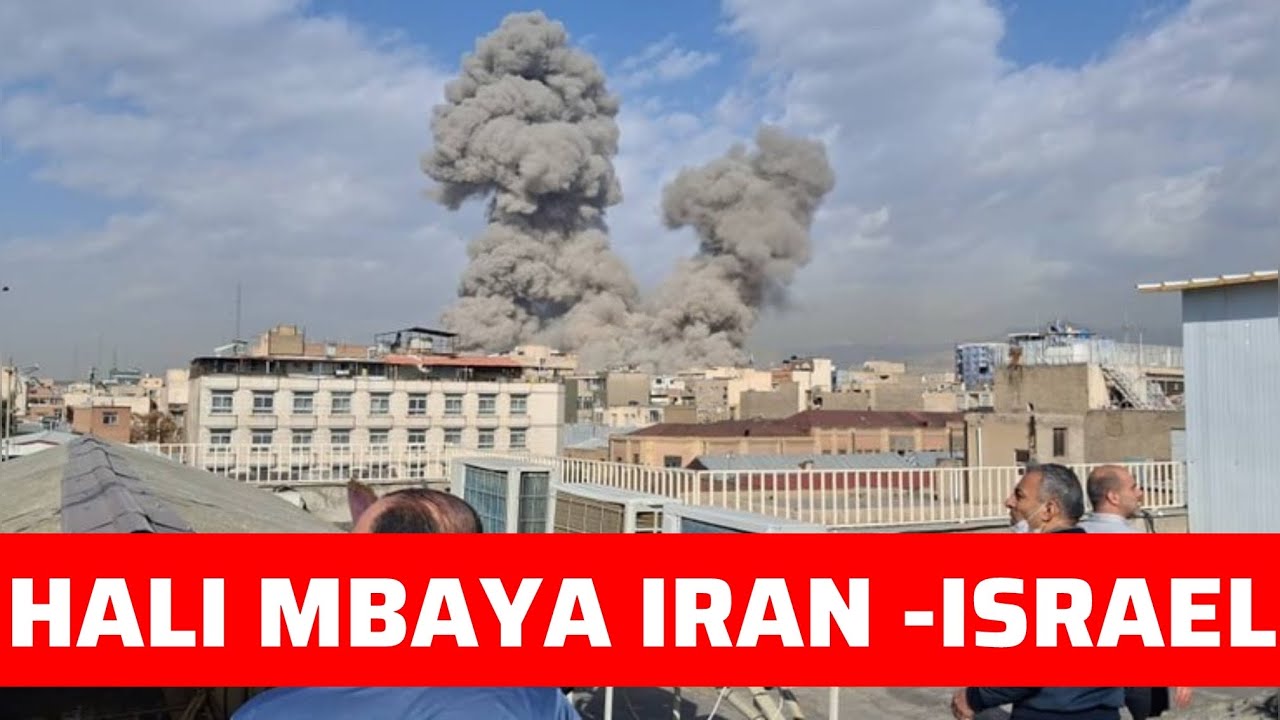 KIMENUKA! IRAN YALIPIZA KISASI KWA KUFANYA MASHAMBULIZI ISRAEL NA WASHIRIKA WA MAREKANI -HALI MBAYA