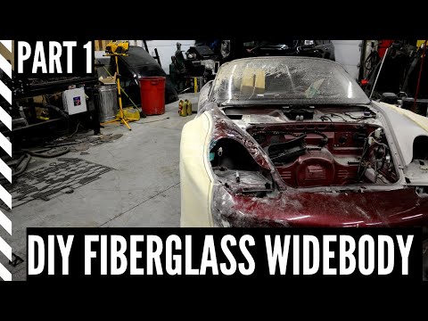 Building a Custom Widebody Kit for a 986 Boxster: Part 1