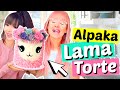 Wir backen eine LAMA ALPAKA TORTE 🎂| ViktoriaSarina