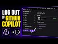 How To Log Out Of GitHub Copilot In Visual Studio