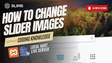 SLIMS Theme Customization: A Step-by-Step Guide to Changing Slider Images | SLIMS Template Tutorial