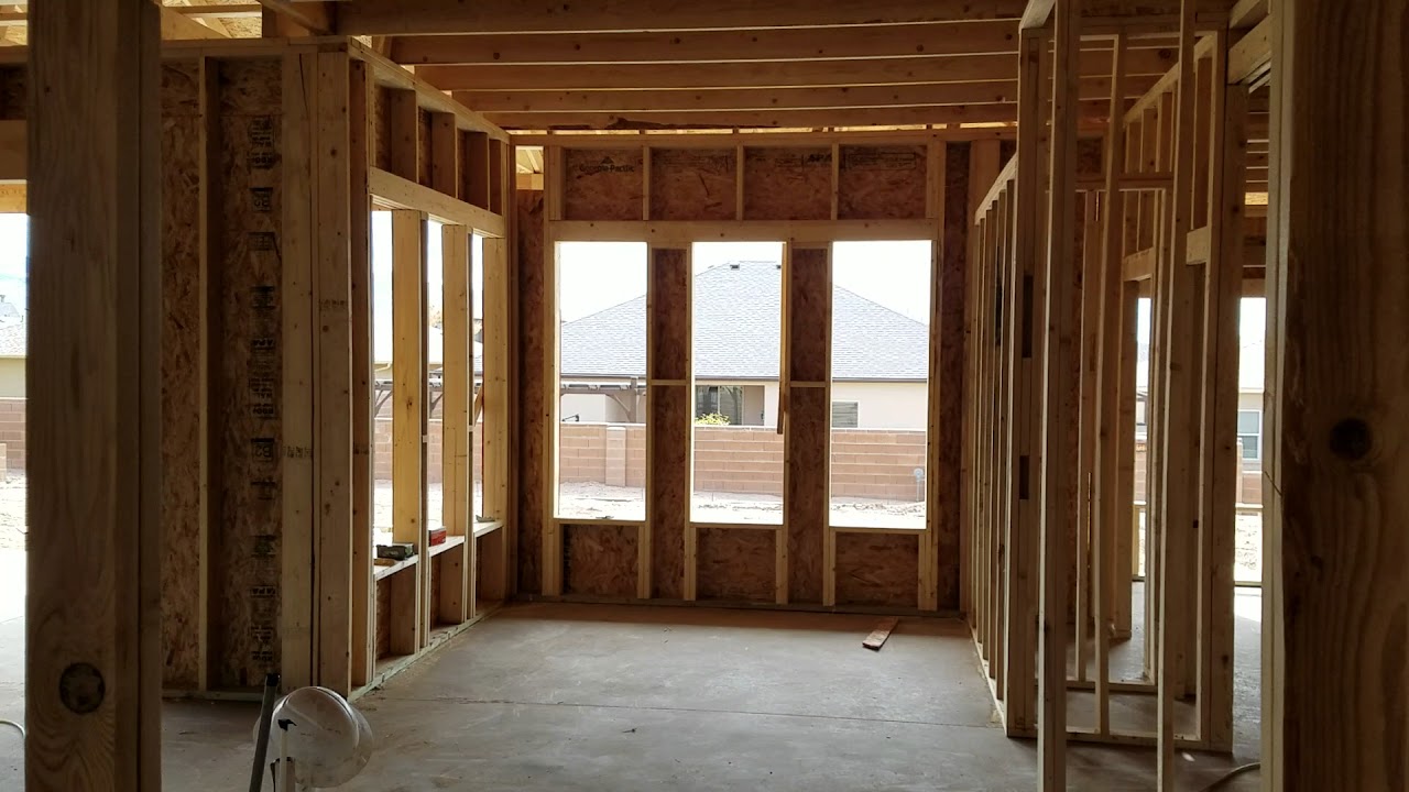 Elegant New House Framing WalkthroughBedrock Construction Alamogordo