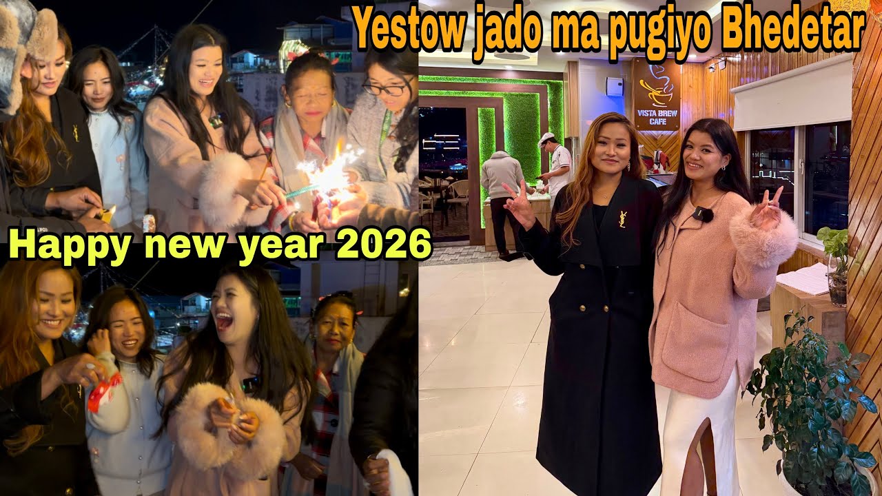 Welcoming New Year at Bhadatar with Family And Friends | Food Festival Vibes 