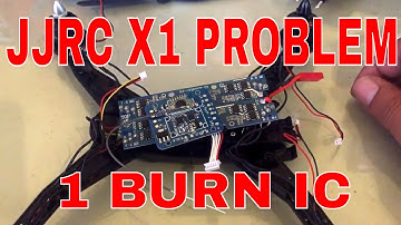 JJRC X1 1804 Motor Problem and abnormal movement - (board error)