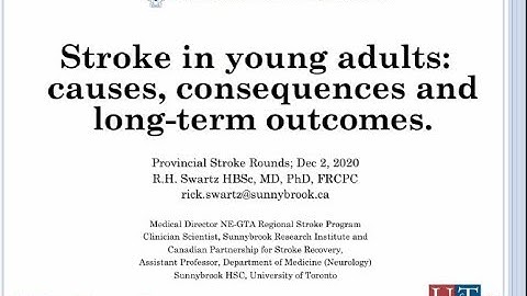 Stroke in young adults  causes, consequences and long term outcomes