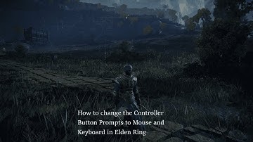 How to change Button Prompts to Mouse and Keyboard in Elden Ring
