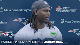 Jaheim Bell: "I love competition." | New England Patriots Press Conference