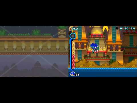 Sonic Colors DS - Asteroid Coaster Boss in 0:23:65 
