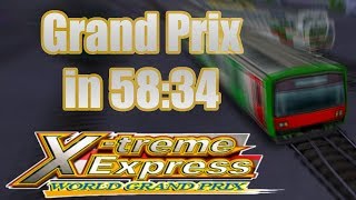 X-treme Express Grand Prix Speedrun in \