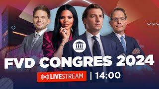 LIVE: Het FVD-Congres in de RAI Amsterdam! Met Thierry Baudet en Candace Owens