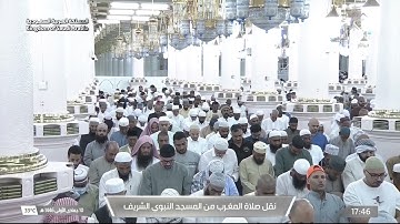 صلاة المغرب للشيخ محمد برهجي يوم الثلاثاء 10 جمادى الأولى 1446هـ من سورة لقمان
