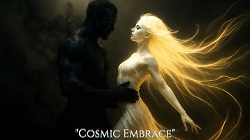 Cosmic Embrace - Ethereal Electronic AI Music Video (Human Directed)
