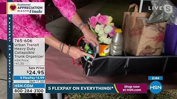 Urban Transit Heavy Duty Collapsible Trunk Organizer