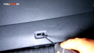 20092016 Volkswagen Tiguan  How to Open Trunk or Hatch Manually