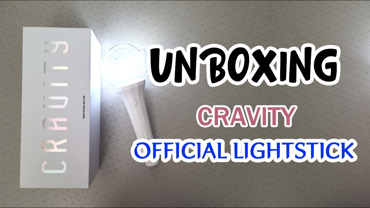 CRAVITYセット + オフィシャルライトスティック CRAVITY 公式ペンライト OFFICIAL LIGHT STICK Bluetooth対応 K