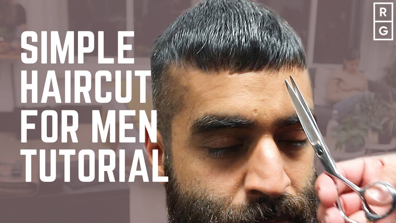 youtube cut men's hair with clippers