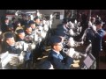 National anthem performed by lackland air force drum  bugle core