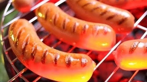 Bếp nướng xúc xích ngon vừa chín tới | ĐIỆN MÁY 3G