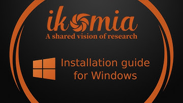 How to install Ikomia on Windows 10