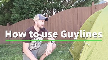 How to use the Big Agnes Guyline Tensioner