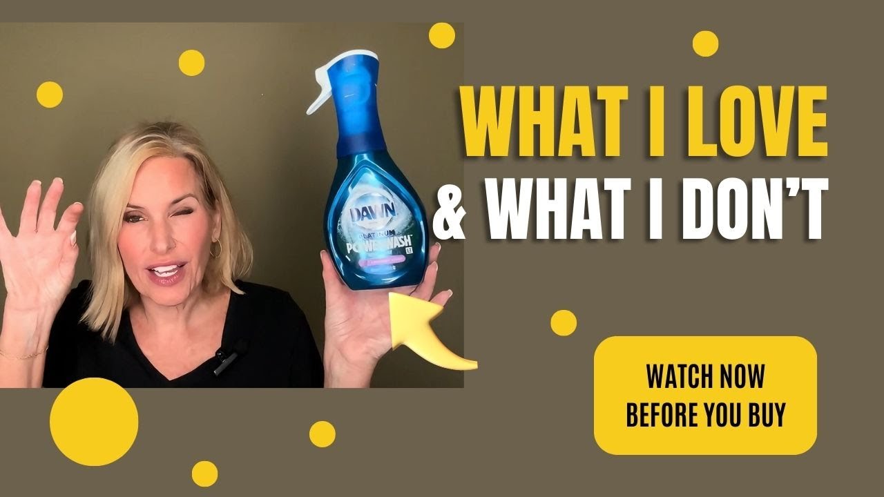 Dawn Powerwash Spray Starter Kit, Platinum Dish Soap, 1 Starter Kit + 1