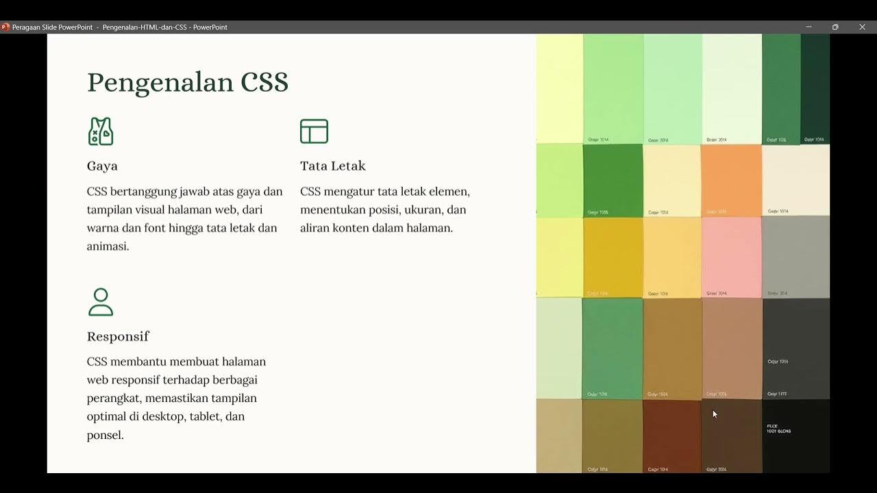 Apa itu HTML dan CSS - YouTube