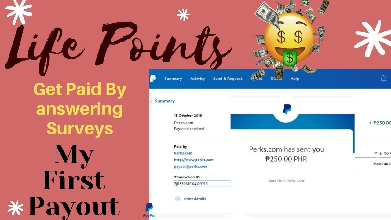 LIFEPOINTS-GET PAID BY ANSWERING SURVEYS - YouTube