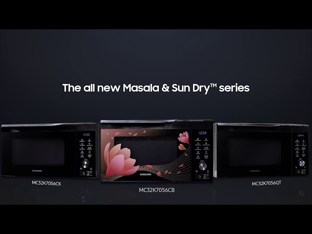 Samsung Masala & Sun Dry™ Smart Oven: A Make for India Initiative. - YouTube