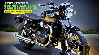 Beautiful Iconic Styling, Easy Handling, And Modern Capabilities | 2024 Triumph Bonneville T100