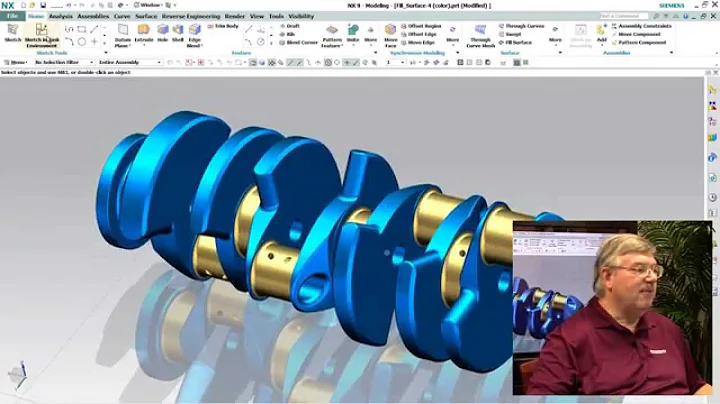 NX CAD Quick Tips: Fill Surface