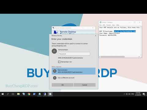 How to use Remote Desktop Connection (RDP) - BuyCheapRDP.com