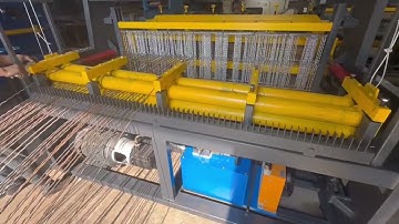 5mm to 12mm hydraulic heavy duty crimped wire mesh making machine for coal mine screen