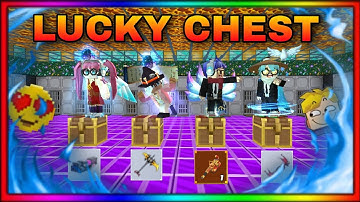 (2) 😱 How To Get Rich Lucky Chest In Blockman Go Skyblock SkyKING Part 2#