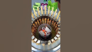 Bếp nướng than không khói chuyên dùng nướng thịt xiên quen, chất liệu inox 201