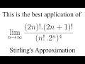 This is the best use of Stirling&#39;s approximation