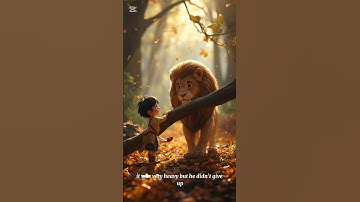 A kind boy & the lions story #jellyjumpers #lion #bravery #kindheart