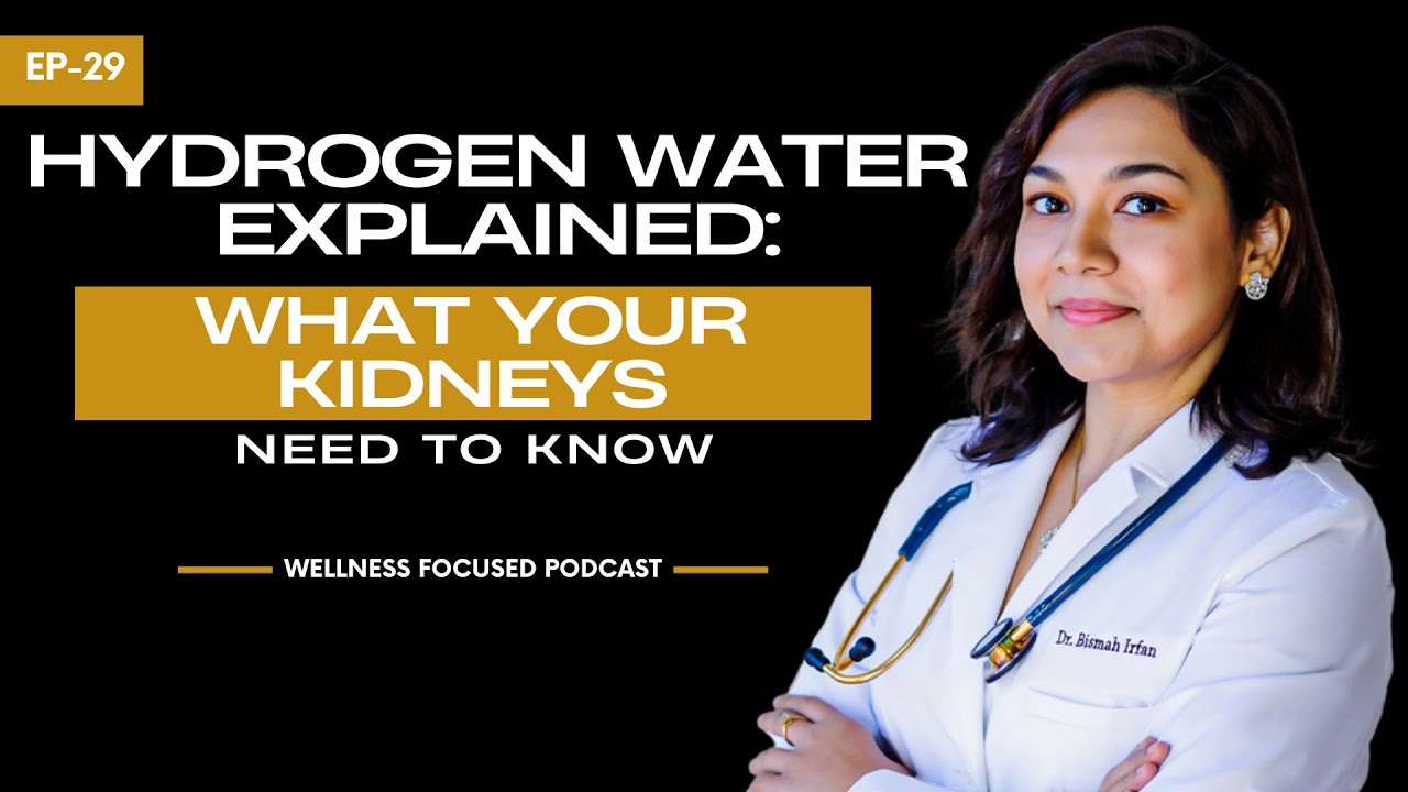 The Truth About Hydrogen Water for Kidney Disease — Doctor Breaks It Down