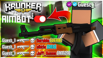 SPECTATING GUEST IN KRUNKER.IO! (hacking?..)