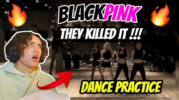 South African Reacts To BLACKPINK - DANCE PRACTICE VIDEO !!!