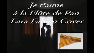 Je t'aime à la Flûte de Pan Lara Fabian Cover